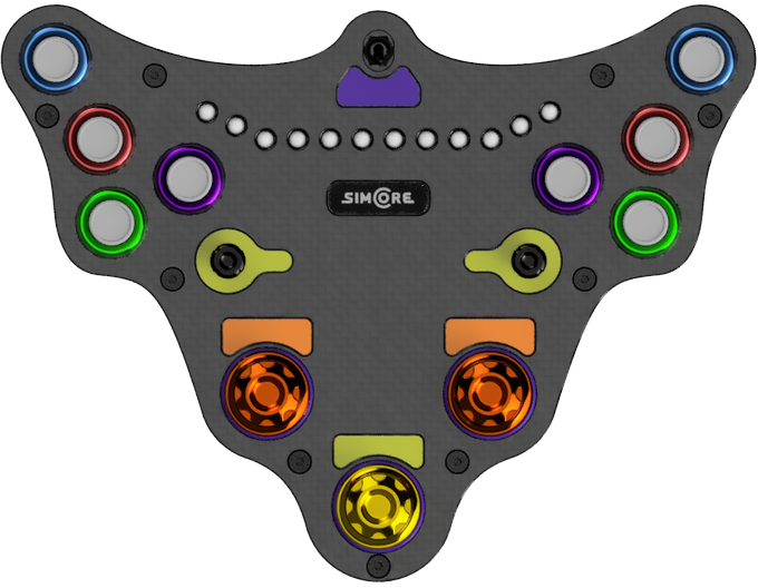 SimCore RD98 steering wheel