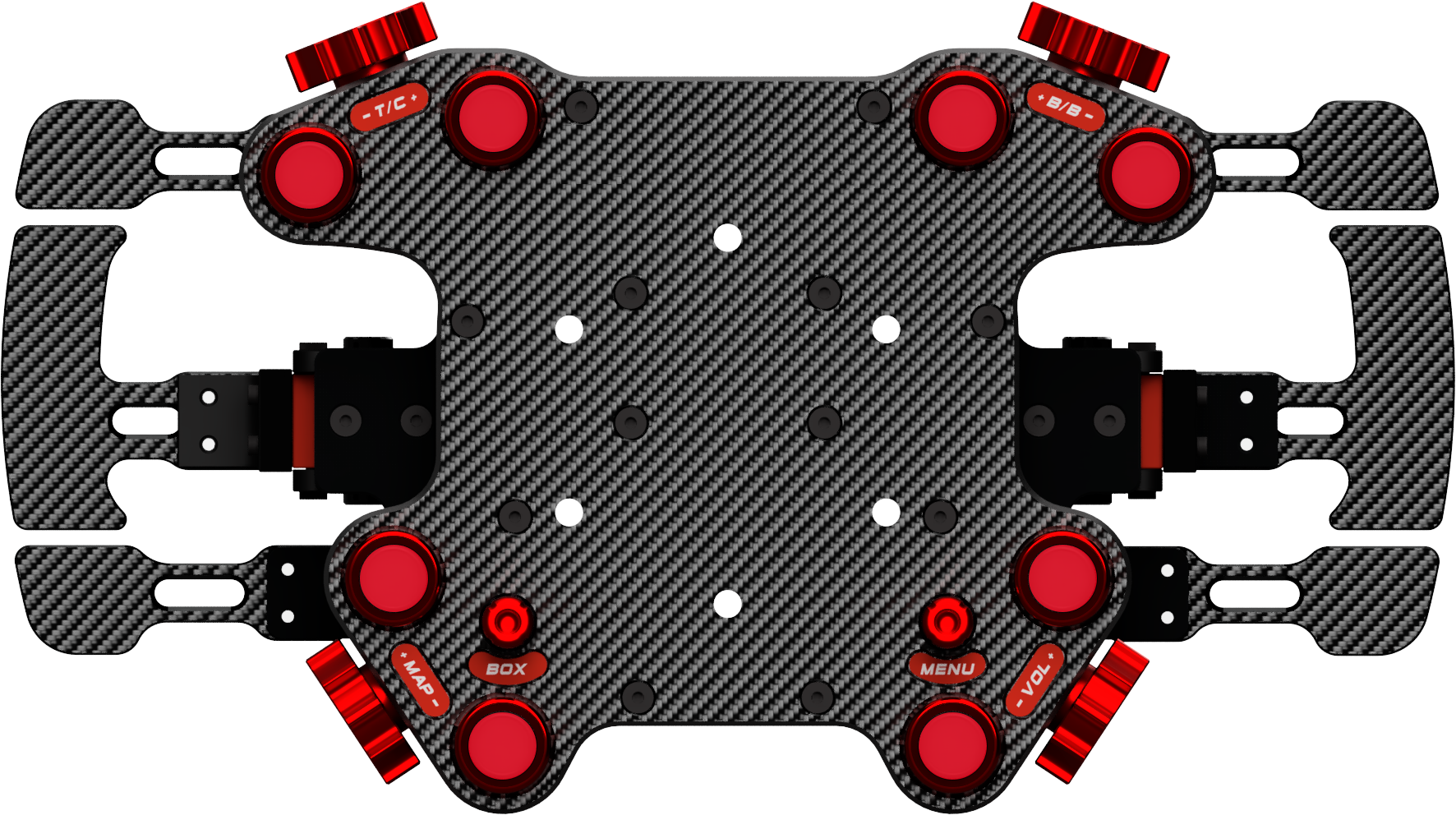 SimCore STD96 steering wheel